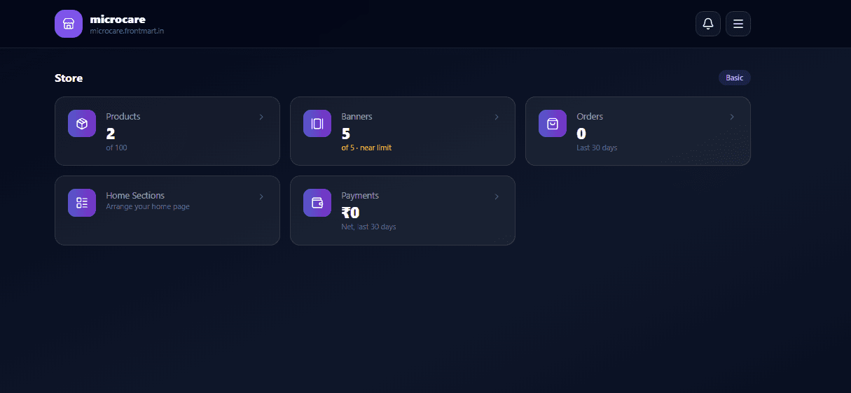 Dashboard Overview